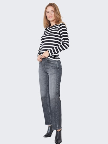Regular Jean 'Femme' co'couture en gris