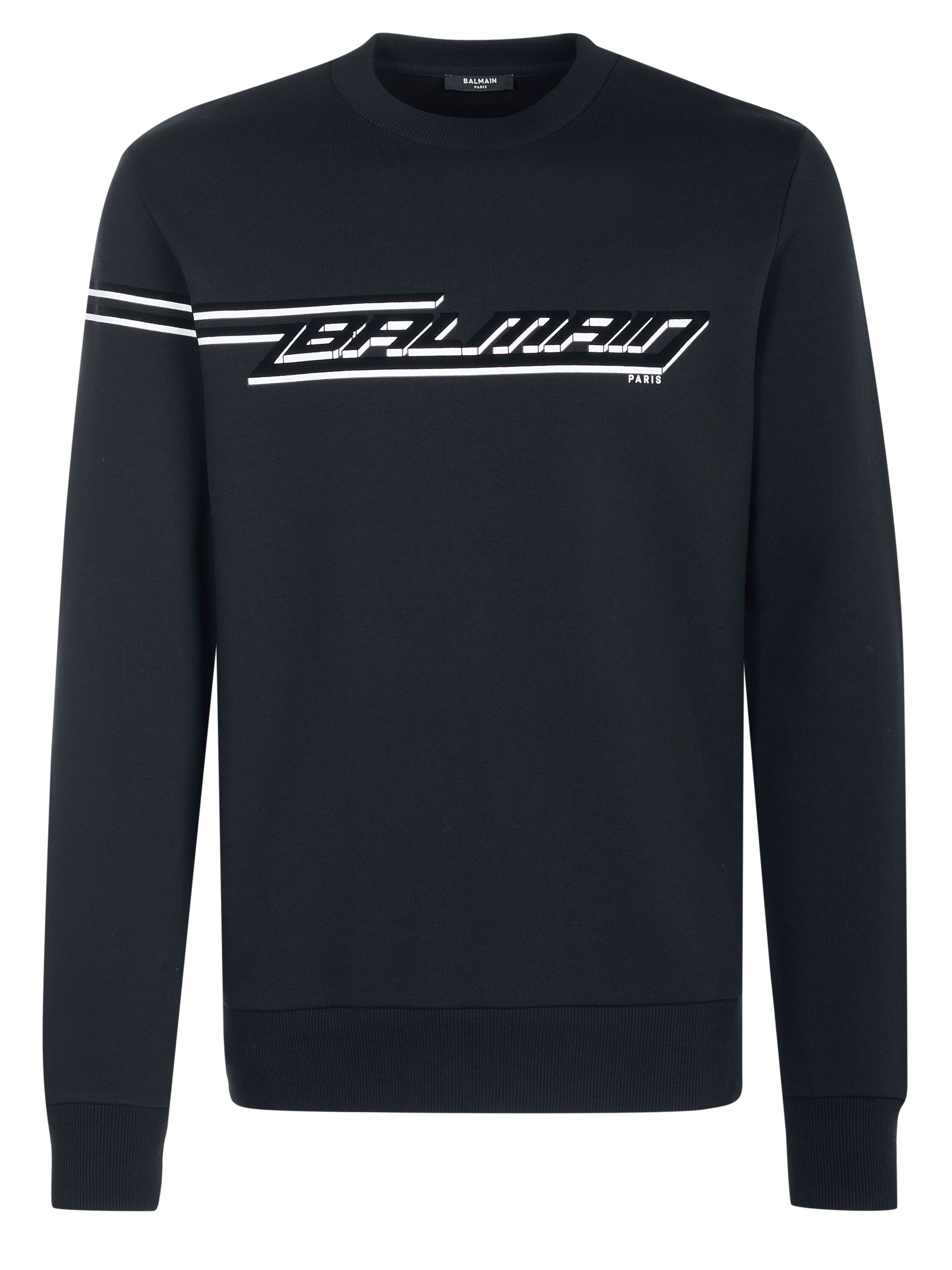 Balmain Sweatshirt 'Balmain Pullover'‌‌‌ in Schwarz: Vorderseite