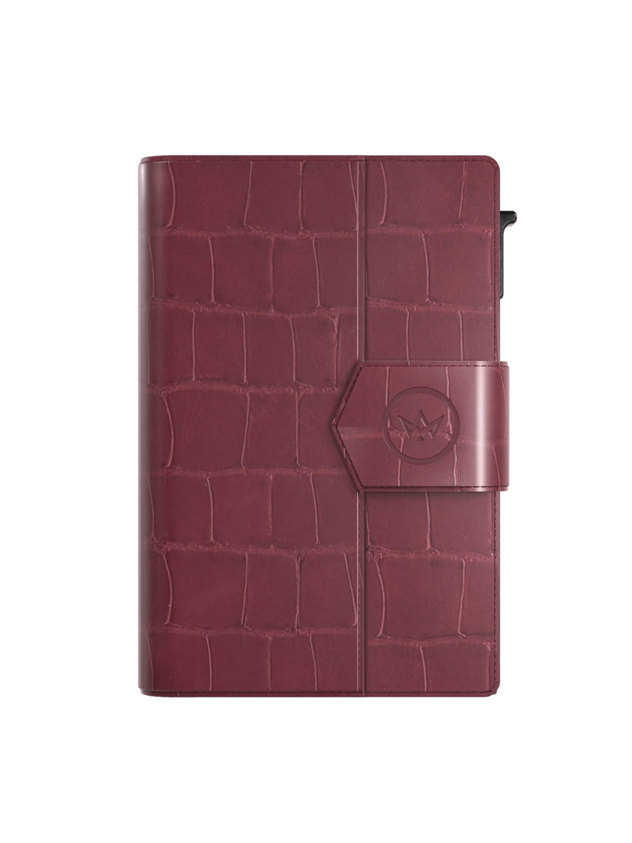 Prowallet Wallet 'Pasjeshouder Plus Croco' in Red