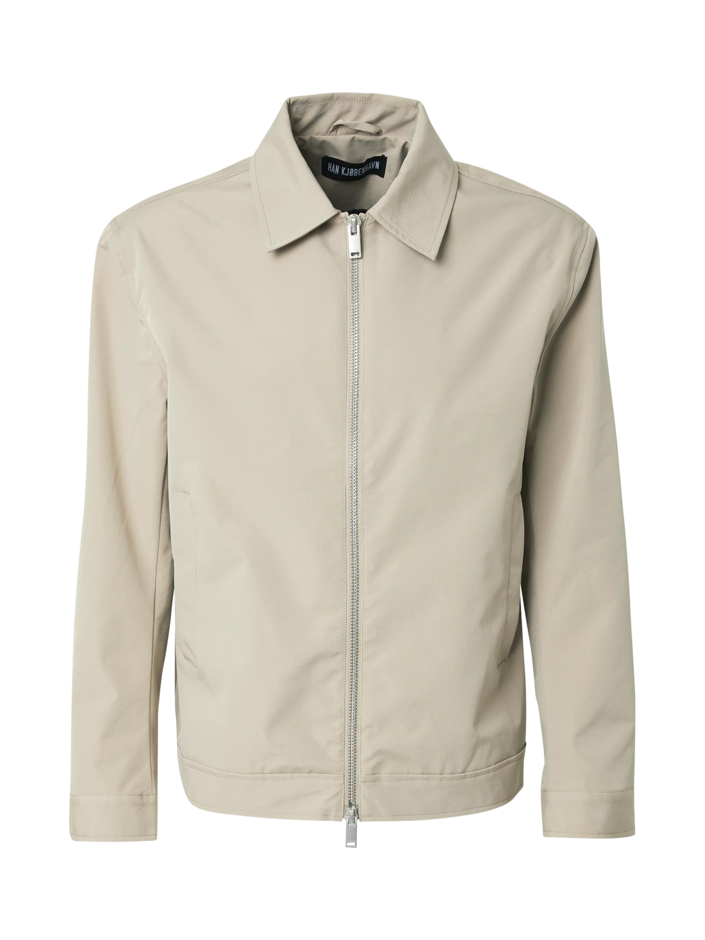 Han Kjøbenhavn Φθινοπωρινό και ανοιξιάτικο μπουφάν σε γκρι: μπροστά