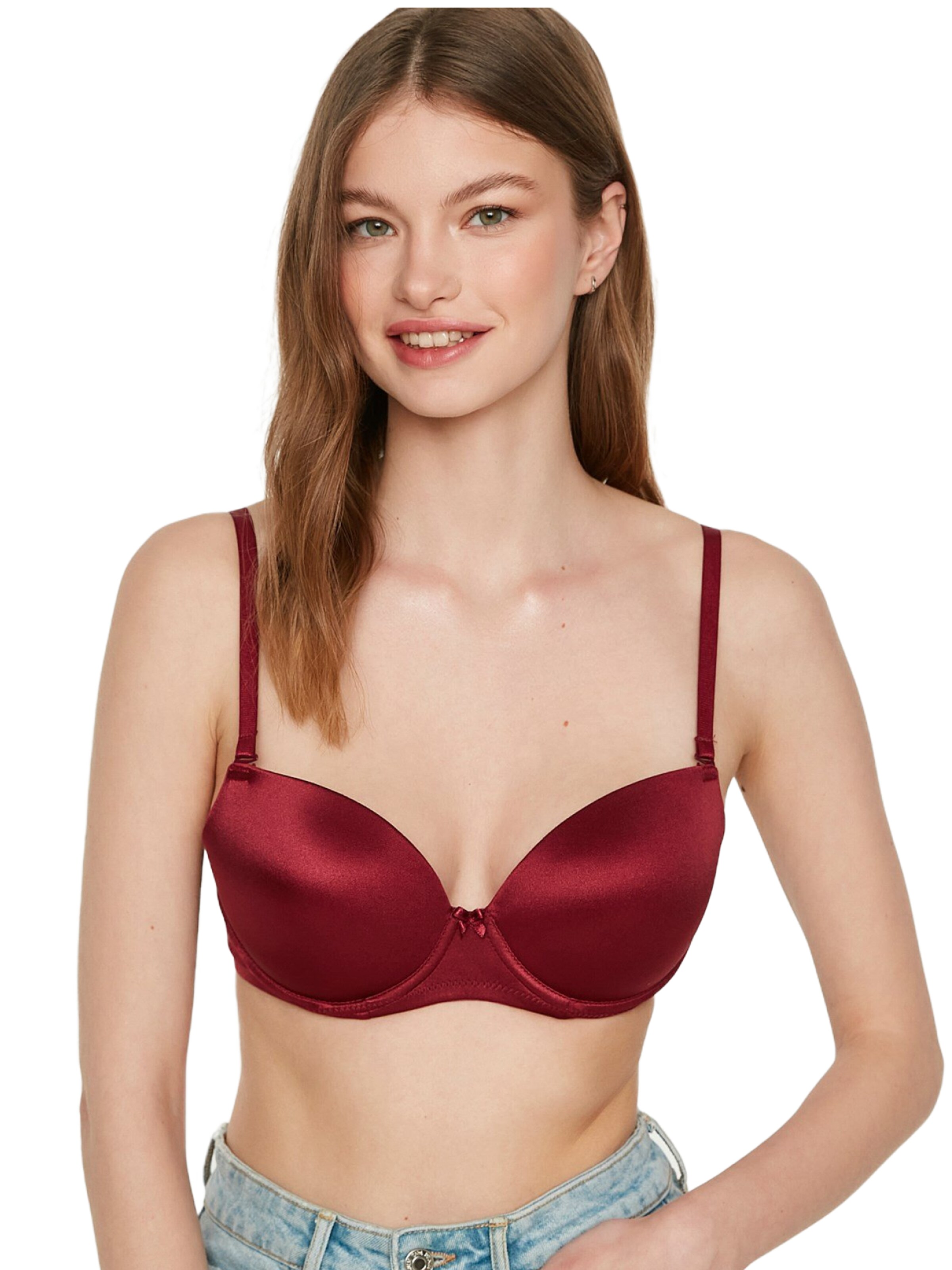 C&City Push-up Bra in Blue: front
