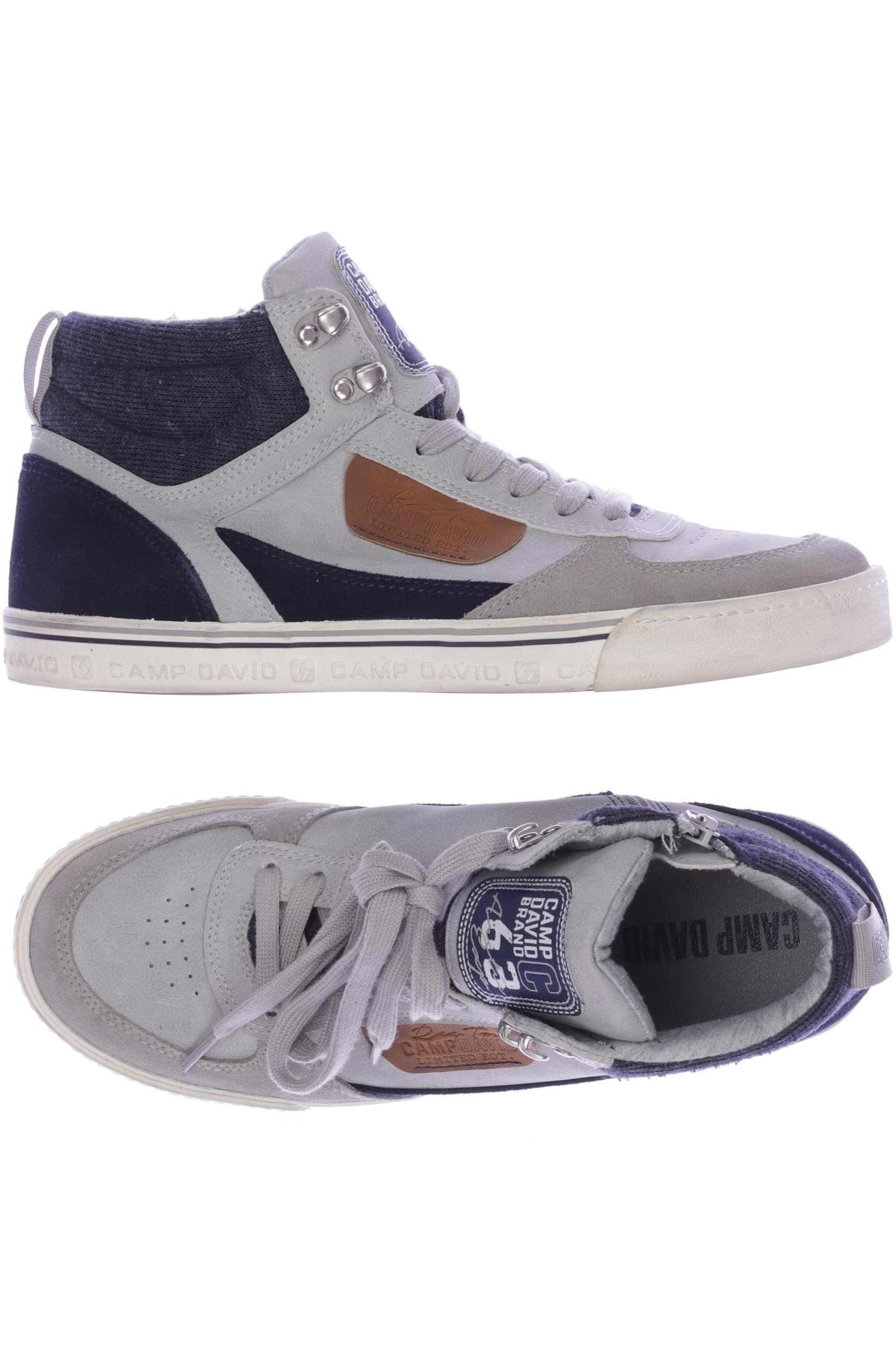 CAMP DAVID Sneaker 42 in Grau: Vorderseite