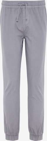 Effilé Pantalon cargo 'Presley' Threadbare en gris : devant