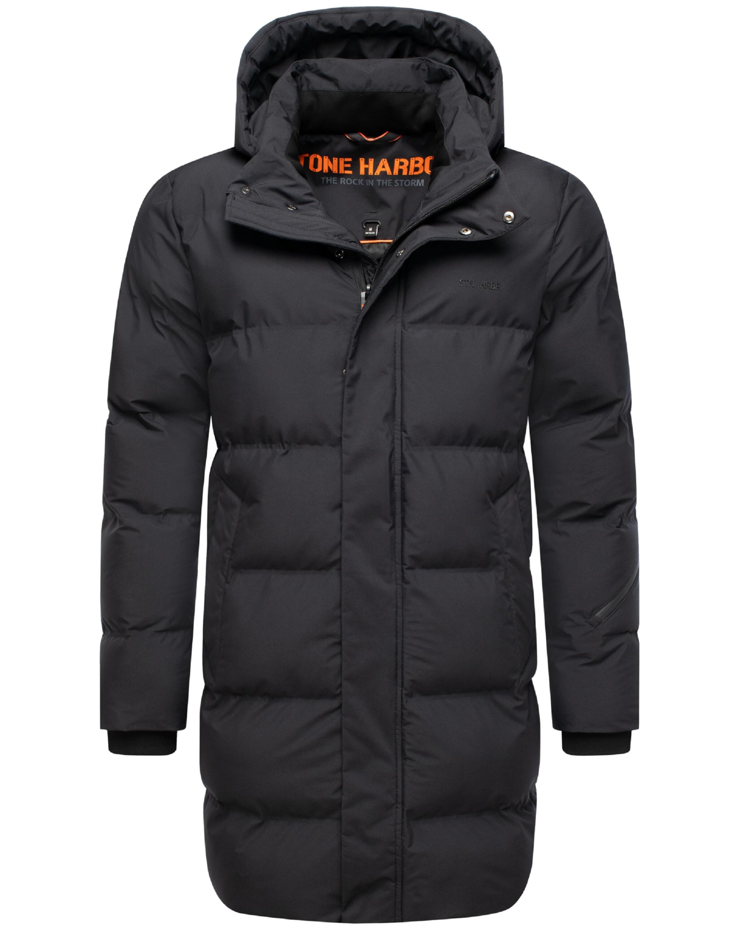 STONE HARBOUR Зимнее пальто 'Thadeek XX' в Черный