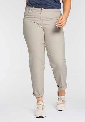 KjBRAND Regular Pants in Beige: front