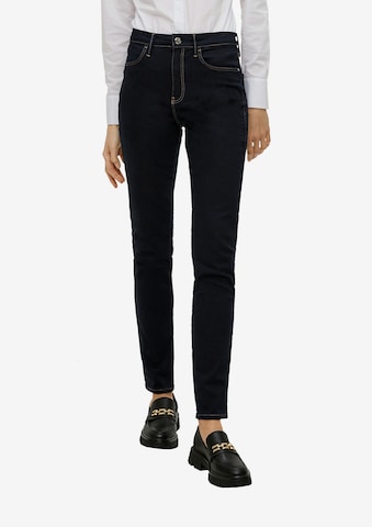 s.Oliver BLACK LABEL Skinny Jeans in Blue: front