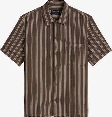 Chemise Marc O'Polo en marron : devant