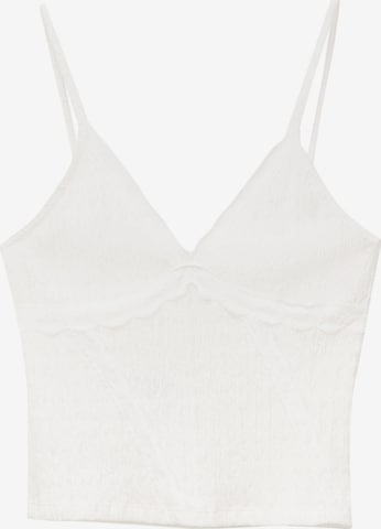 Pull&Bear Top in White: front