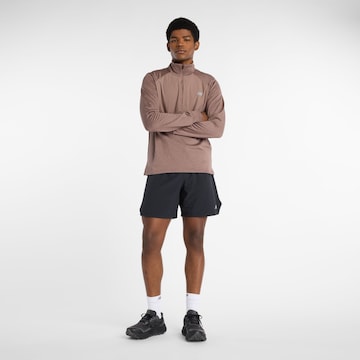 new balance Functioneel shirt 'Athletics' in Grijs: voorkant