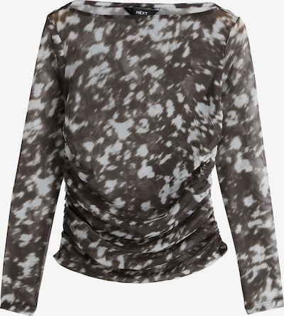 Marškinėliai 'Kew' iš Next, spalva – tamsiai ruda / pilka, Prekių apžvalga