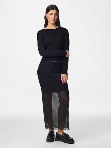 Jupe 'OCDorthea' PIECES en noir