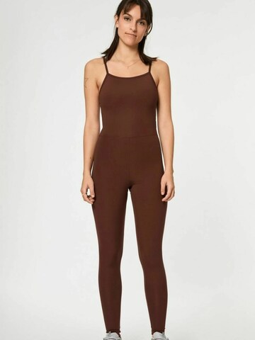 Survêtements 'The Unitard' Girlfriend Collective en marron