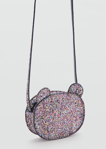MANGO KIDS Tas 'BAG PARTY' in Zilver