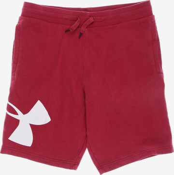 UNDER ARMOUR Shorts in 34 in Red: front