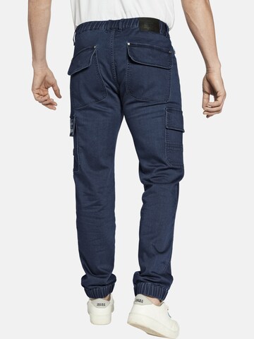 Jan Vanderstorm Loosefit Cargojeans ' Arnor ' in Blauw