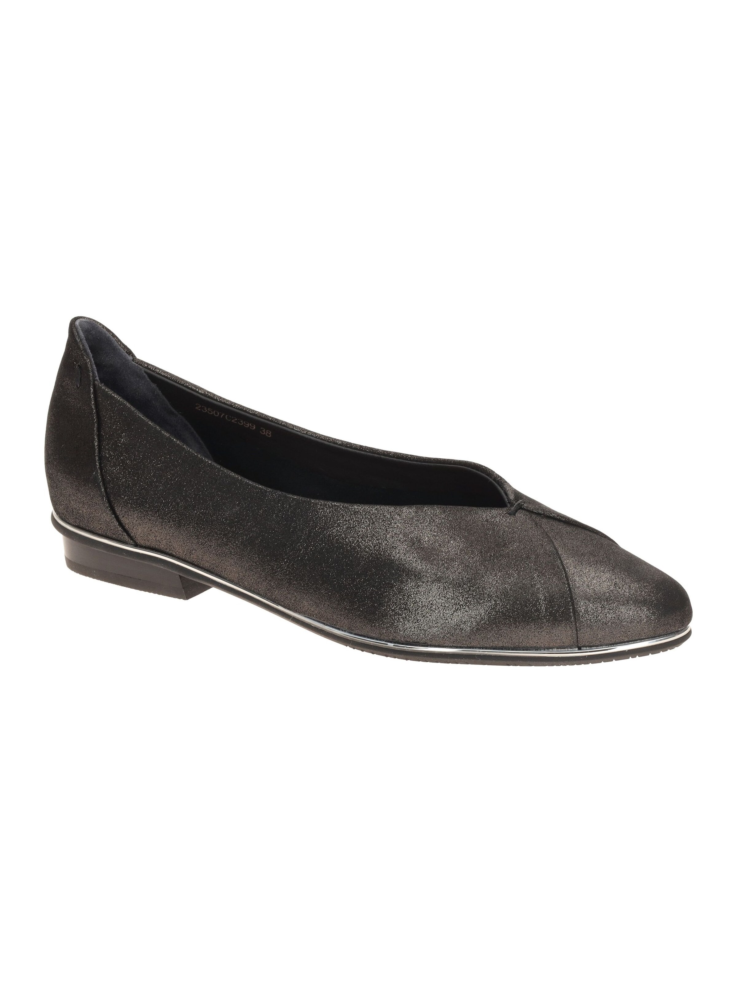 Everybody Ballet Flats 'Beta' in Black
