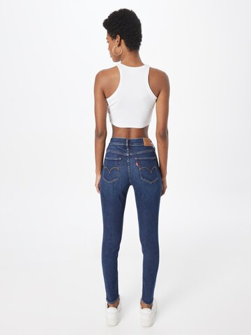 LEVI'S ® Skinny Jeans '720 Hirise Super Skinny' in Blauw