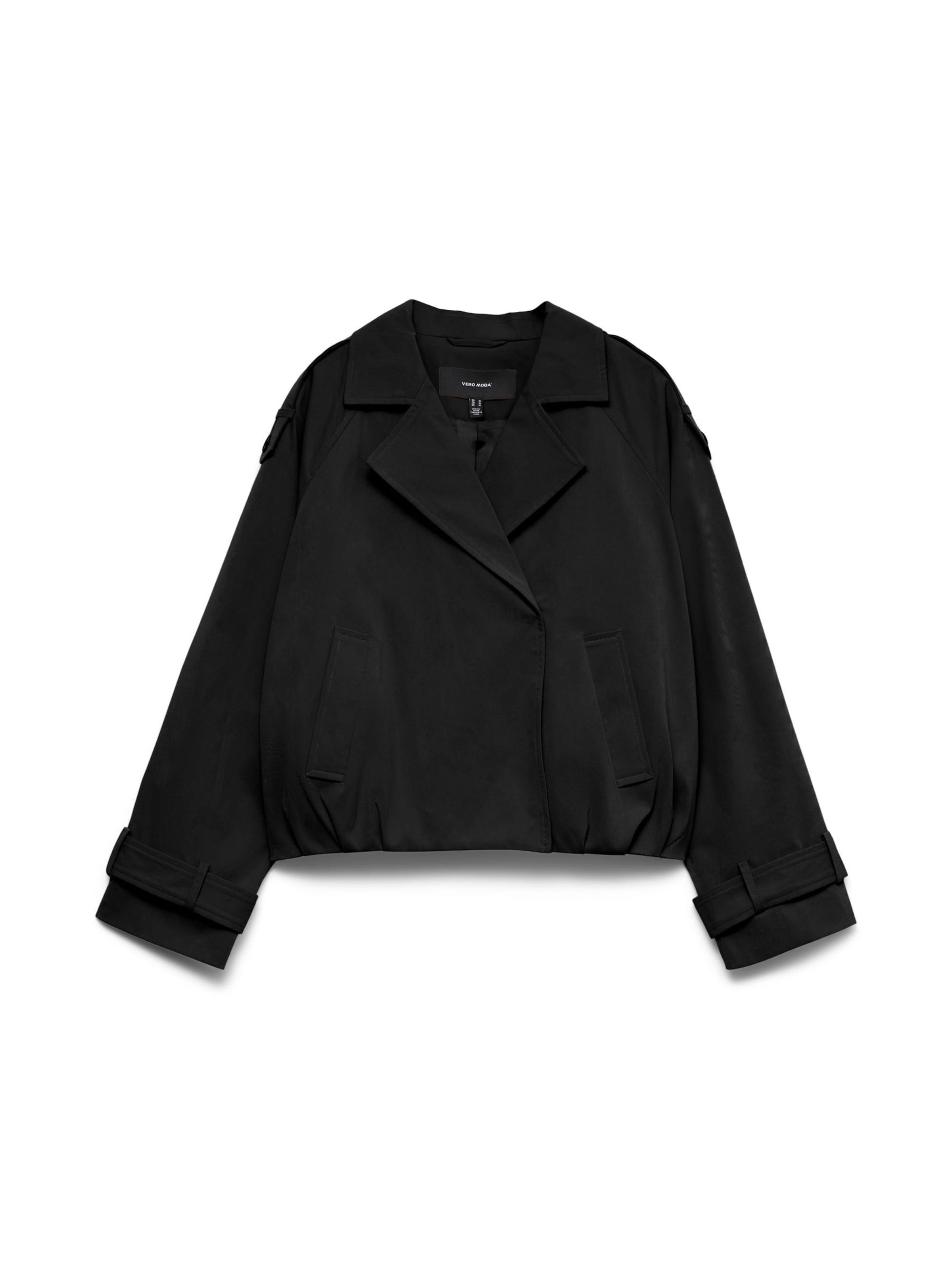 VERO MODA Tussenjas 'VMChelsea' in Zwart: voorkant