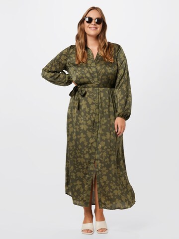 Robe-chemise 'Georgia' Guido Maria Kretschmer Curvy en vert