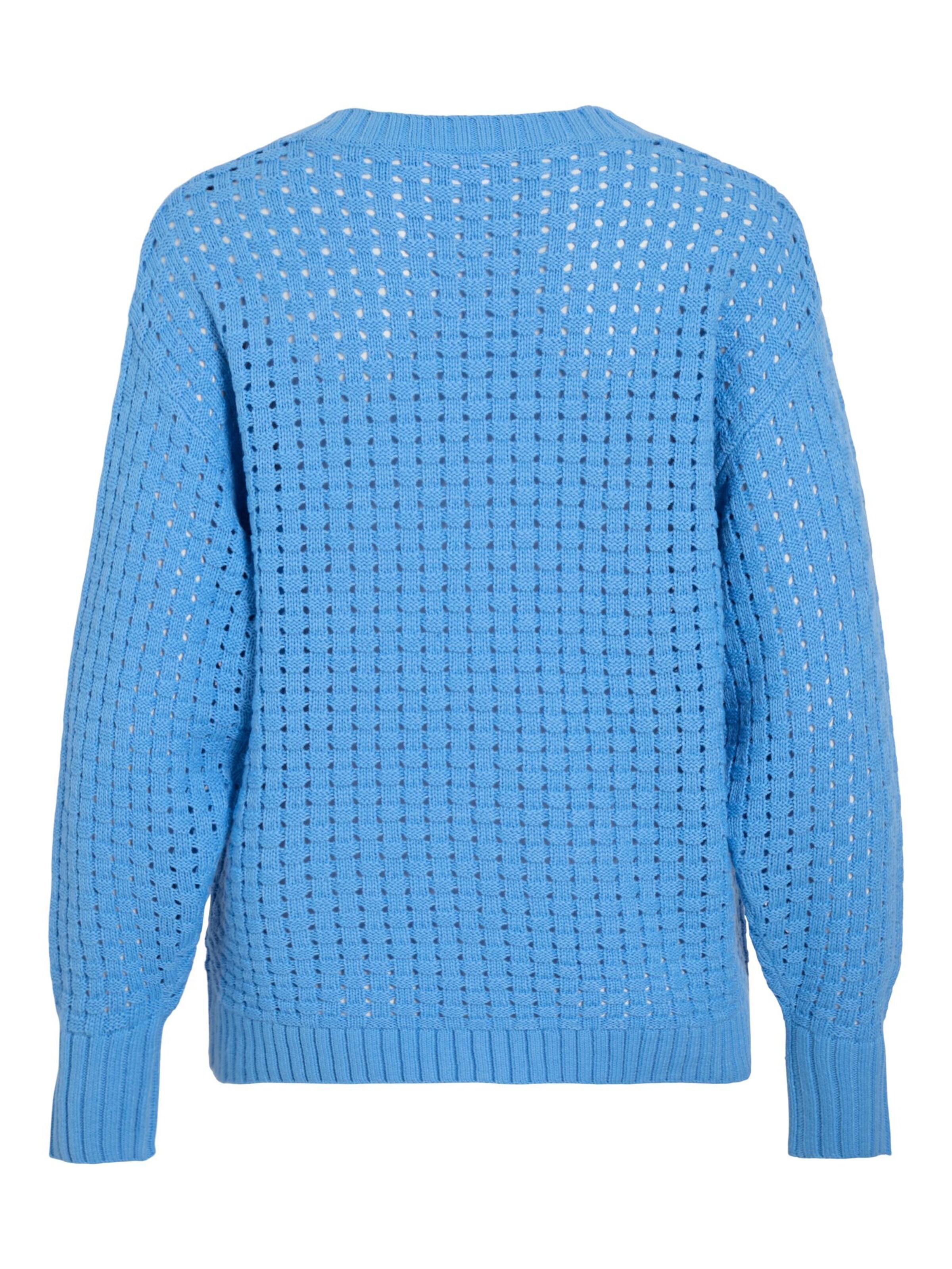 VILA Sweater 'VIOa' in Blue