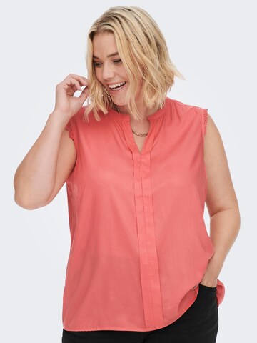 ONLY Carmakoma - Blusa 'Mumi' em rosa