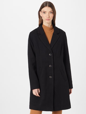 VERO MODA Between-Seasons Coat 'CINDY ' in Black: front