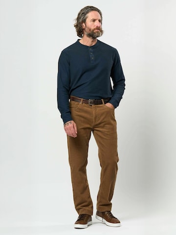 MCS Regular Broek ' MCErik ' in Bruin: voorkant