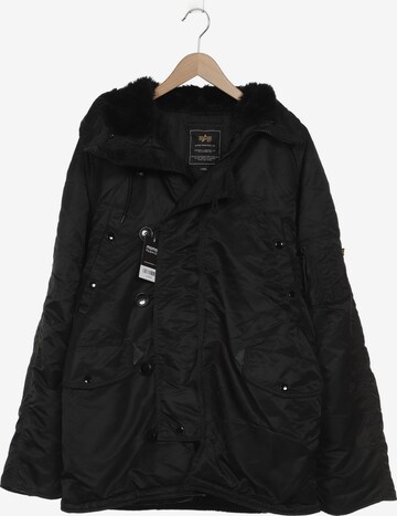 ALPHA INDUSTRIES Jacket & Coat in L in Black: front