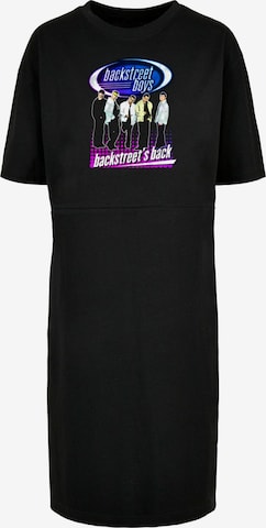 Merchcode Oversized Dress 'Backstreet Boys - Backstreets Back' in Black: front