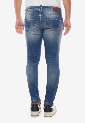 Le Temps Des Cerises Regular Jeans in Blau