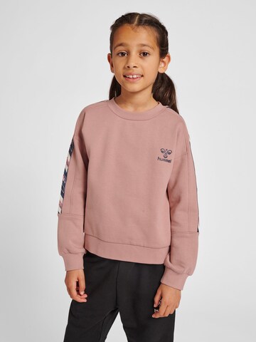 Hummel Sweatshirt 'Zoe' in Pink: predná strana