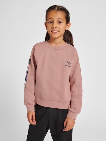 Hummel Sweatshirt 'Zoe' in Roze: voorkant