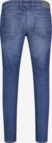 MAC Slimfit Jeans in Blauw
