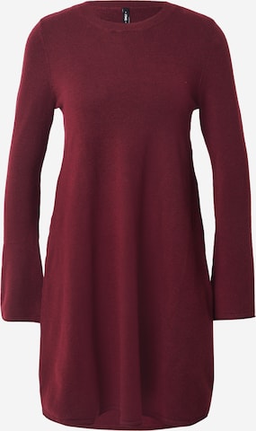 ONLY Strickkleid 'ONLAmalio' in Rot: Vorderseite