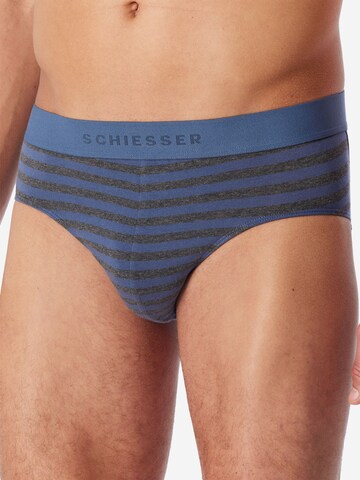 SCHIESSER Panty ' 955 Multi ' in Blue: front