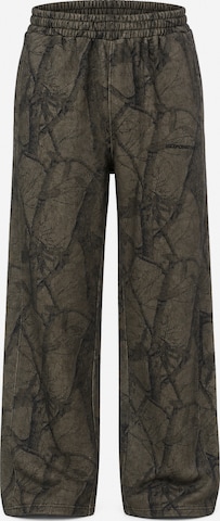 Good For Nothing Wide Leg Hose in Braun: Vorderseite