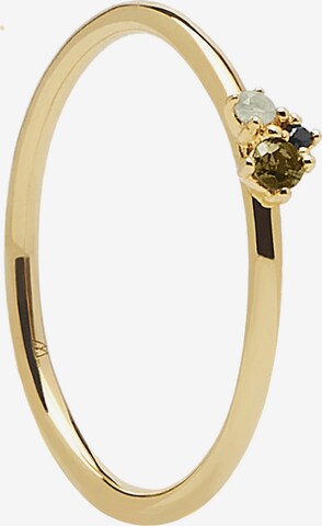 P D PAOLA Ring 'Lime' in Gold: front
