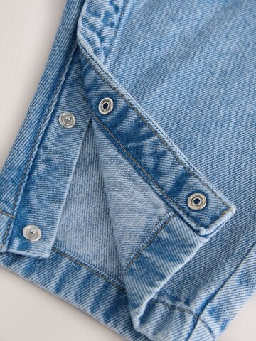 Next Szabványos Kantáros nadrágok - kék