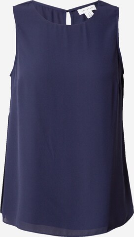 Warehouse Blouse in Blauw: voorkant