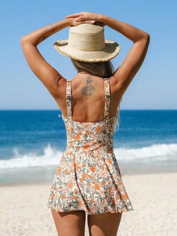 Cupshe Bralette Swimsuit Dress 'DAA12M4A002KD' in Mixed colors