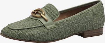 Chaussure basse Tamaris en vert : devant