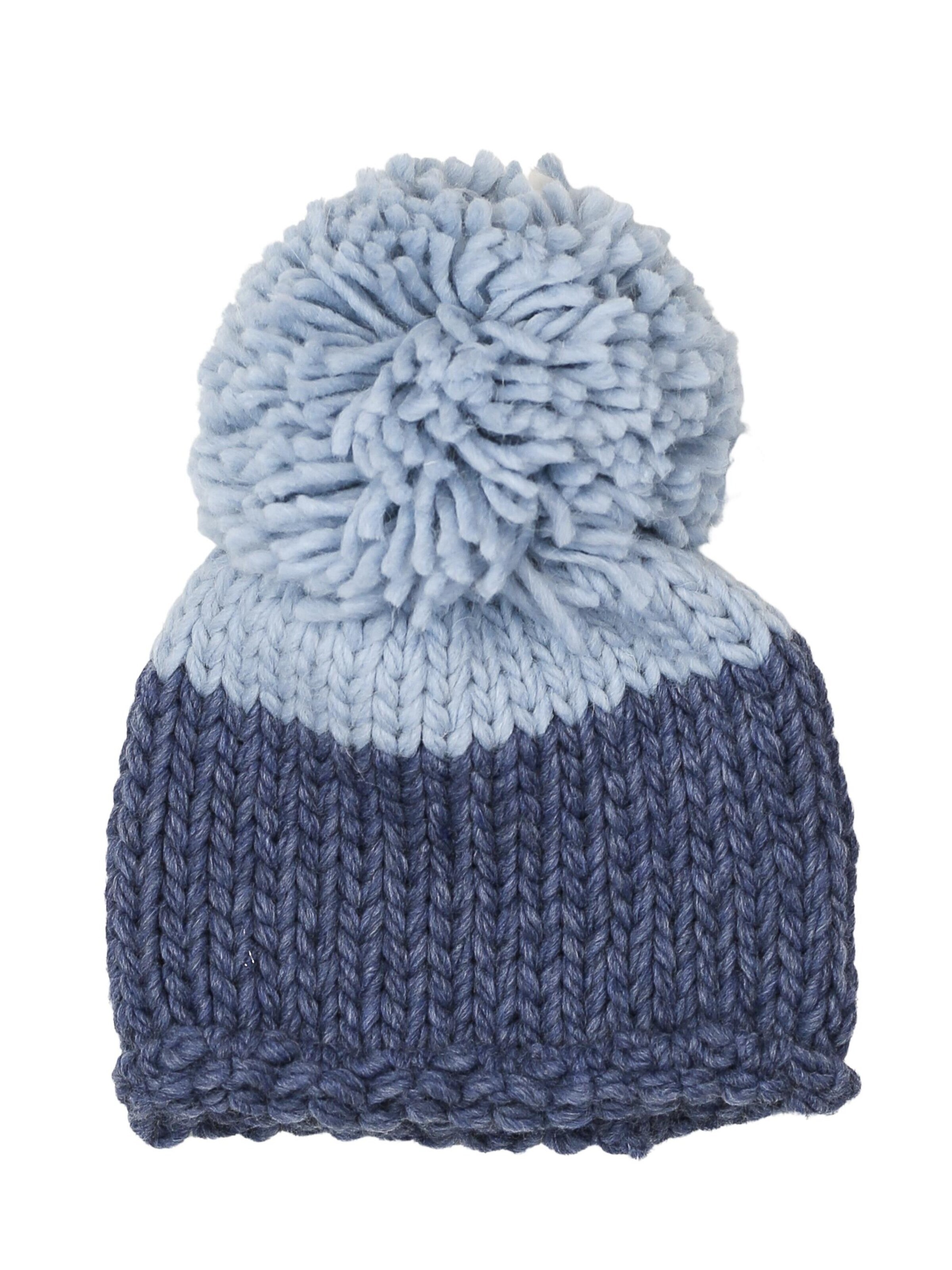 COLLEZIONE ALESSANDRO Beanie 'Lola' in Blue: front