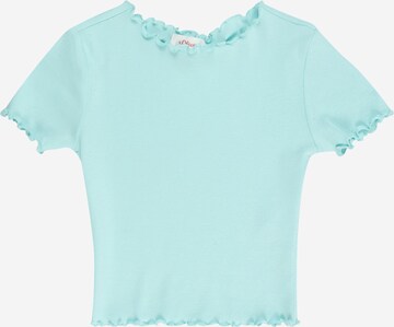 T-Shirt s.Oliver en bleu : devant