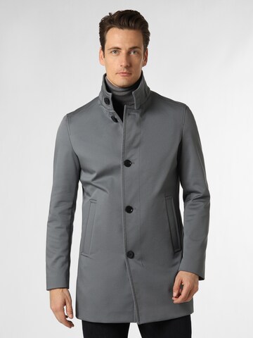 STRELLSON Between-Seasons Coat 'Finchley 2.0 Summer' in Grey: front