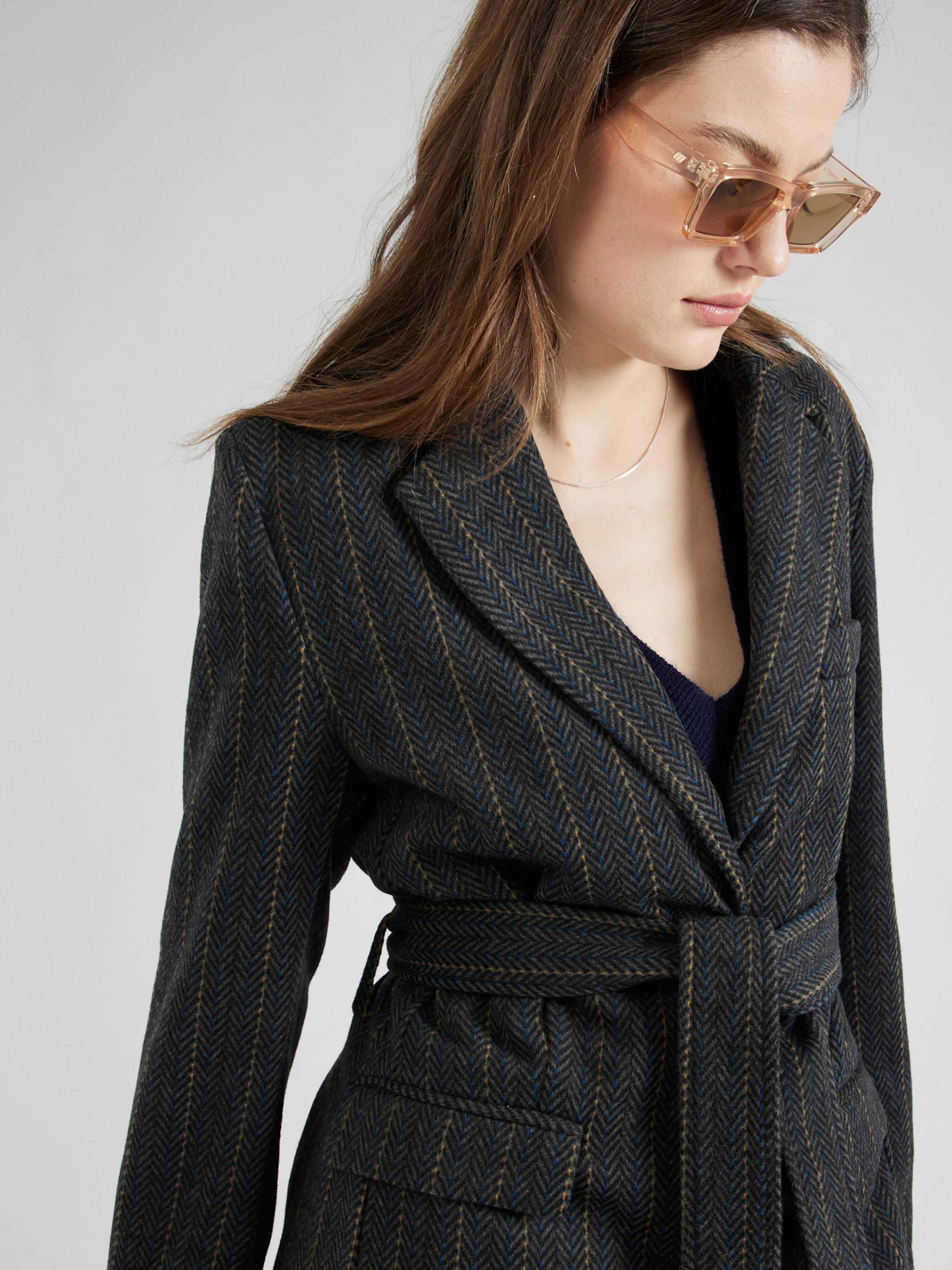 NLY by Nelly Blazer in Light Grey Dark Grey ABOUT YOU