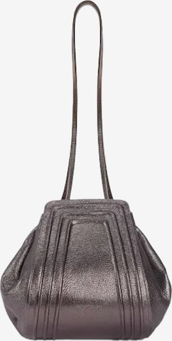 Gretchen Schultertasche in Grau: Vorderseite