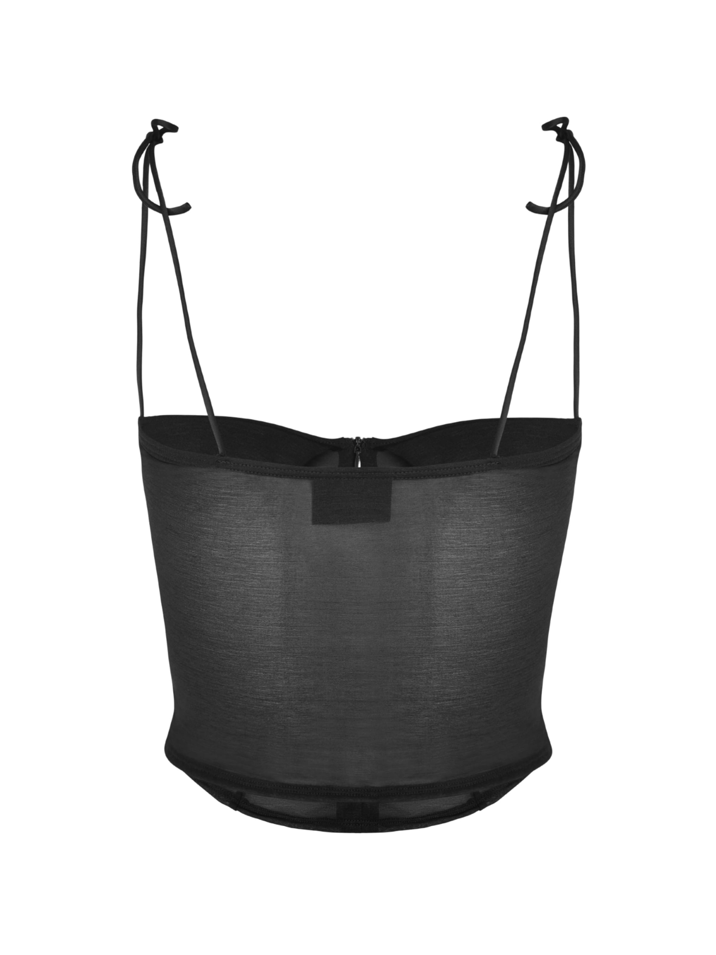 OW Collection Top 'ASTRA' in Zwart