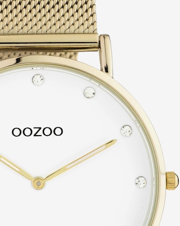 OOZOO Analog Watch in Gold