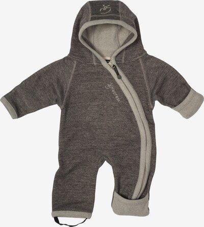 Isbjörn of Sweden Dungarees 'WOOLY' in Greige, Item view