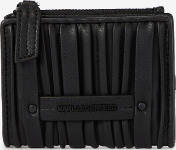 Karl Lagerfeld Wallet in Black: front